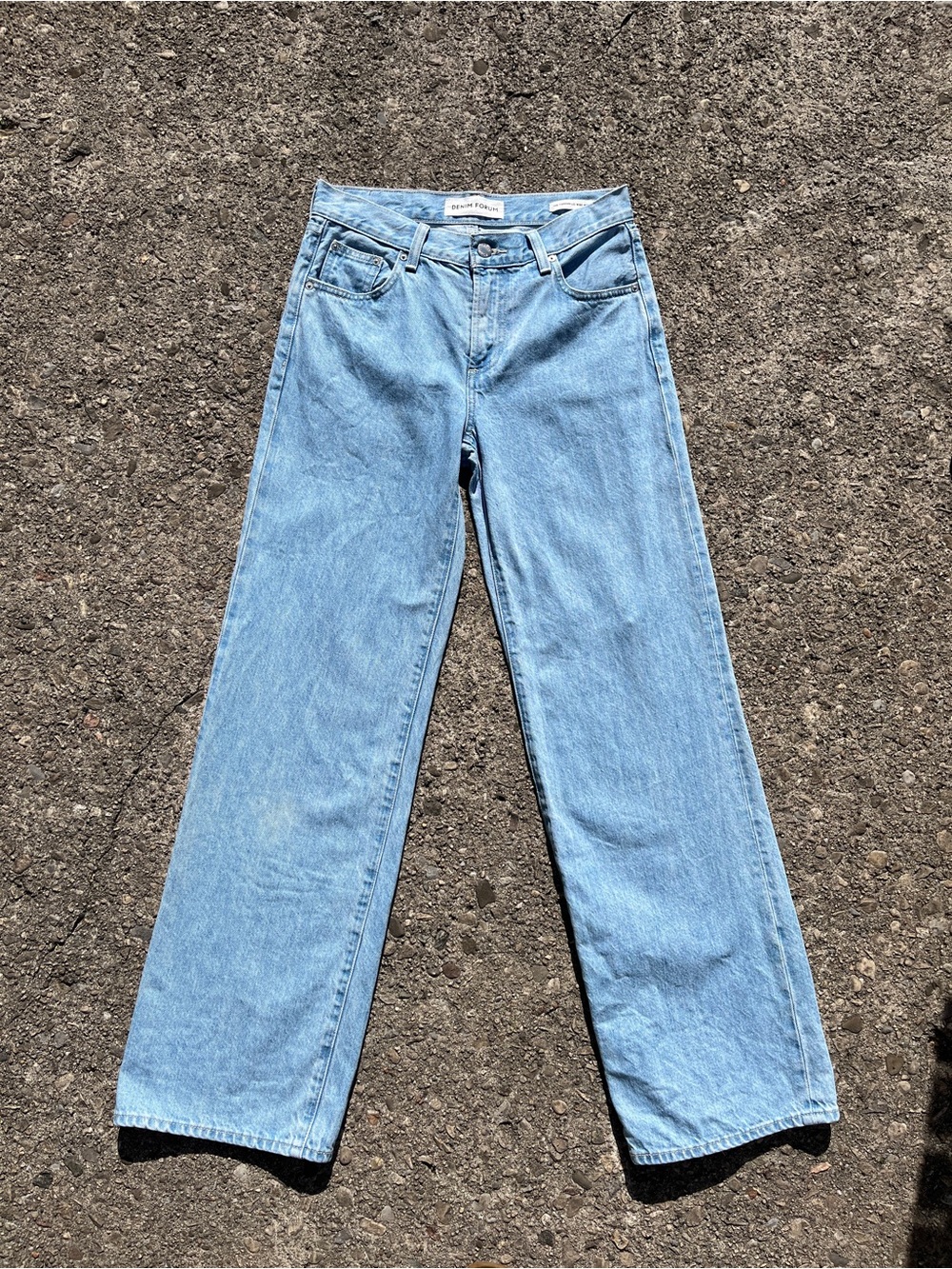 Denim Forum Farrah Lo Rise Jeans